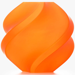 PLA Translucent Orange filament sample