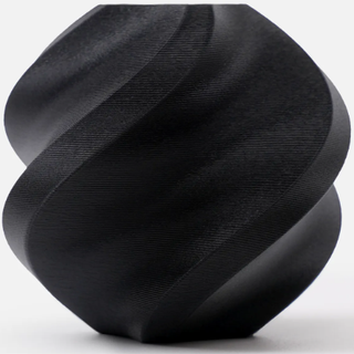 Matte Charcoal filament sample