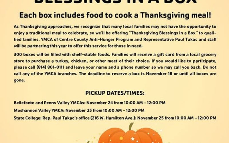 Thanksgiving Blessings in a Box