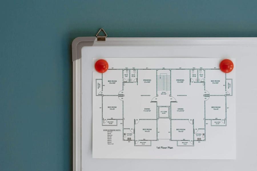 house plans to indicate story structure