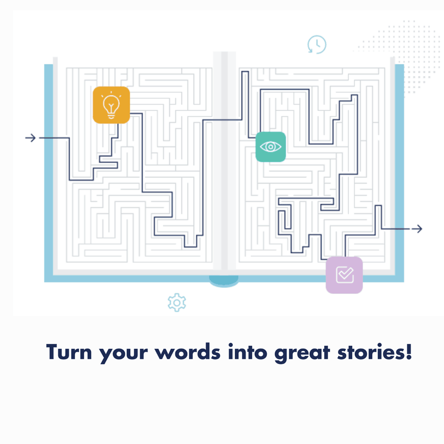 fictionary screen view