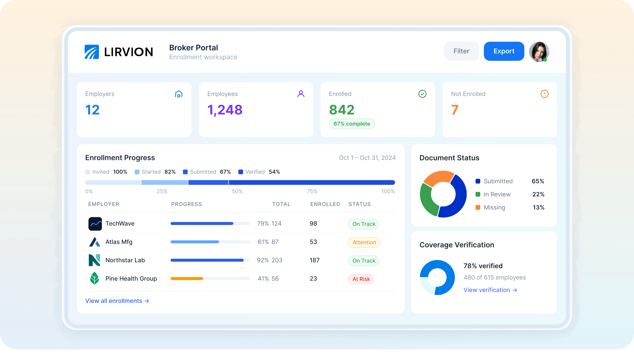 Broker Portal WebView