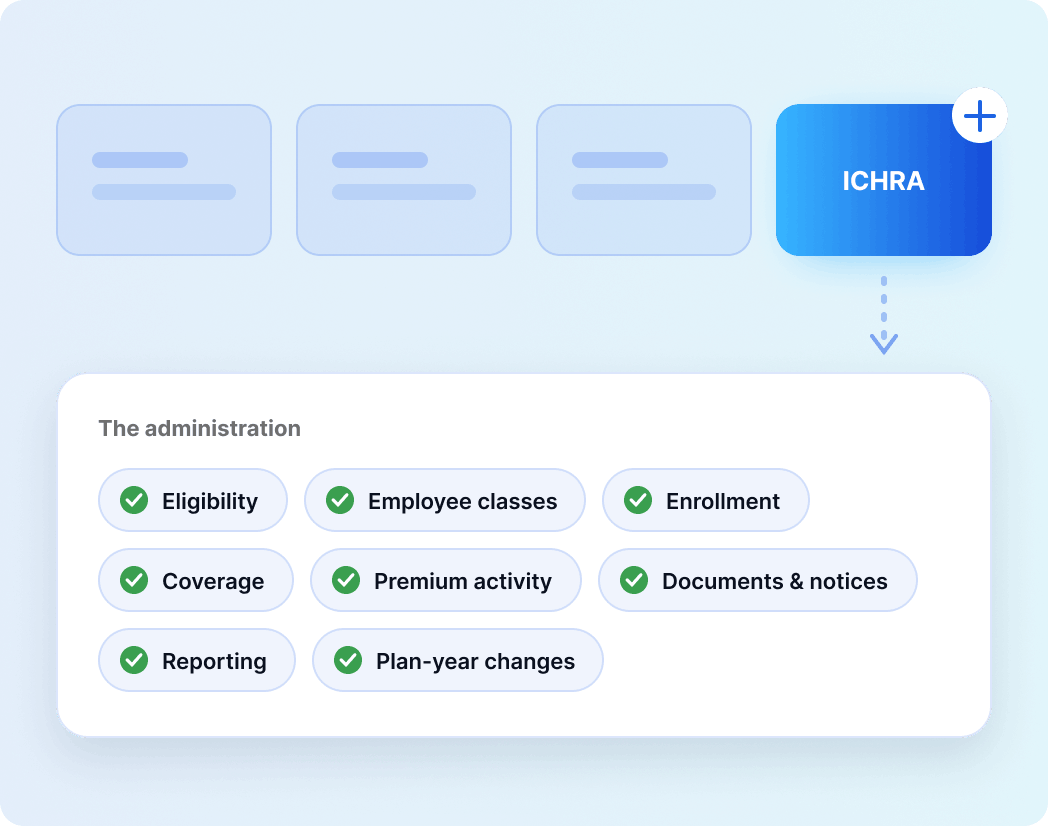 Expand the offering without building the administration