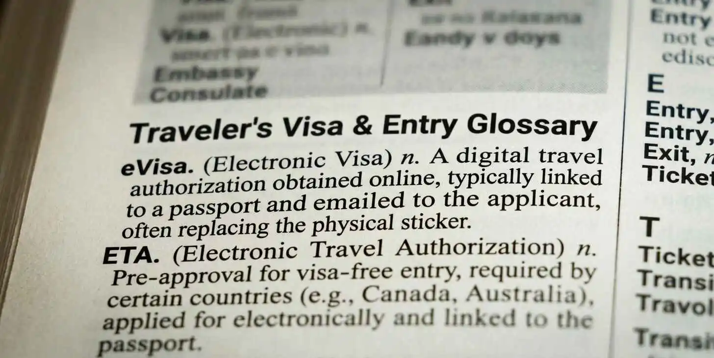 Visa, eVisa, ETA, Arrival Card: The Complete Traveler's Glossary