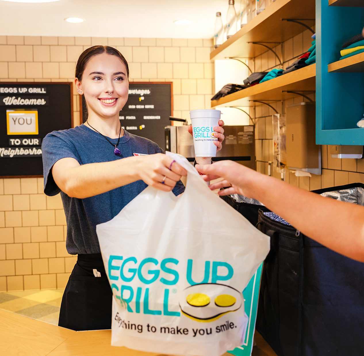 Eggs Up Grill team member