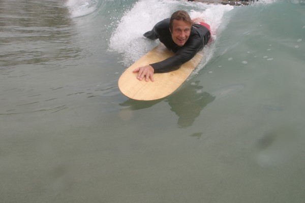Perfect Day for the Finless Sliders