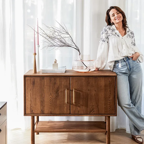 Kommode "Serea" von allnatura – klare Formen, edle Details, zeitloses Wohnen