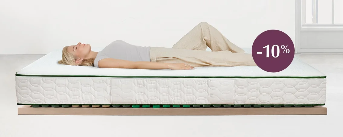 La combinaison parfaite pour un sommeil réparateur : matelas et sommiers à lattes – économisez 10 % dès maintenant !