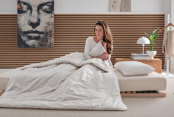Sommerbettdecken aus Naturfasern