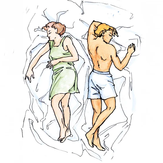 Die Berühr-mich-nicht-Haltung