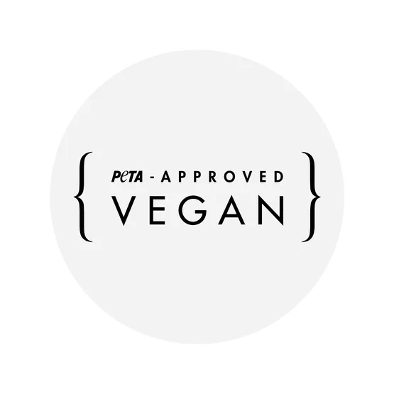 Siegel PETA Approved vegan