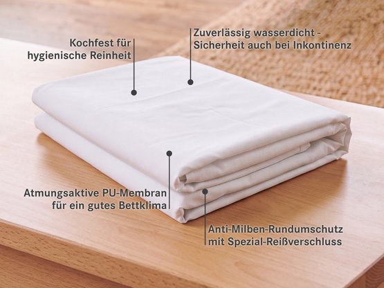 Matratzen-Encasing "Amparo" - hygienischer Schutz für empfindliche Haut