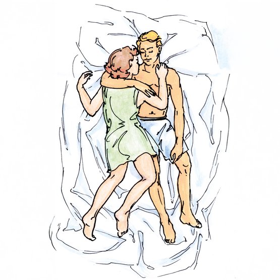 La posture de l'ange gardien