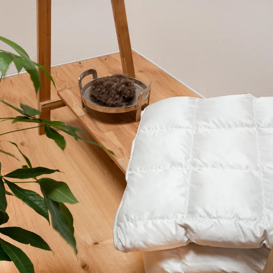 Notre couette en duvet d'eider Ansara-Elegance