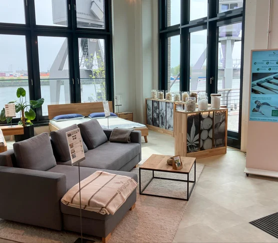 allnatura-Ausstellung im Showroom Hamburg