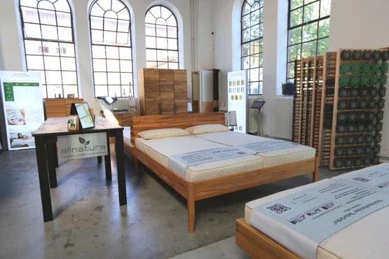 allnatura-tentoonstelling in Showloft München