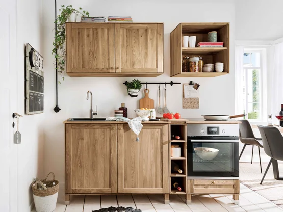 Massief houten keuken Mediterano van allnatura, combinatie-idee 02