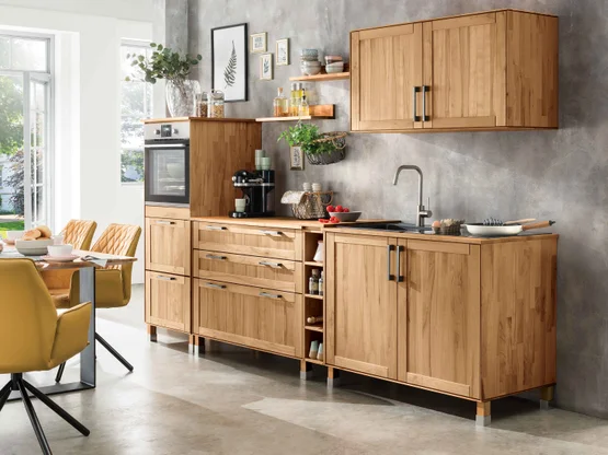 Massief houten keuken Mediterano van allnatura, combinatie-idee 03