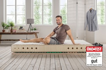 Naturlatex-Matratze "Supra-Comfort"