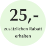 25,- Gutschein bei Newsletter-Anmeldung