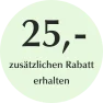 25,- Gutschein bei Newsletter-Anmeldung