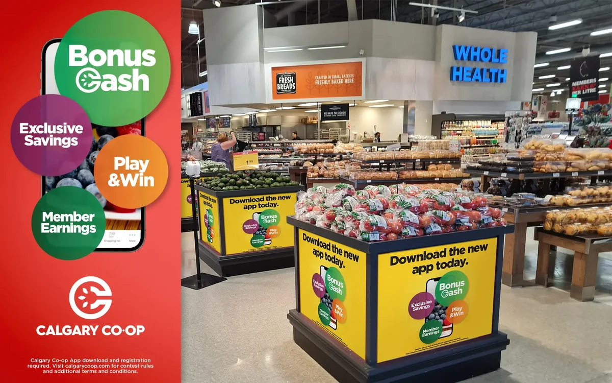 Calgary co-op supermarket