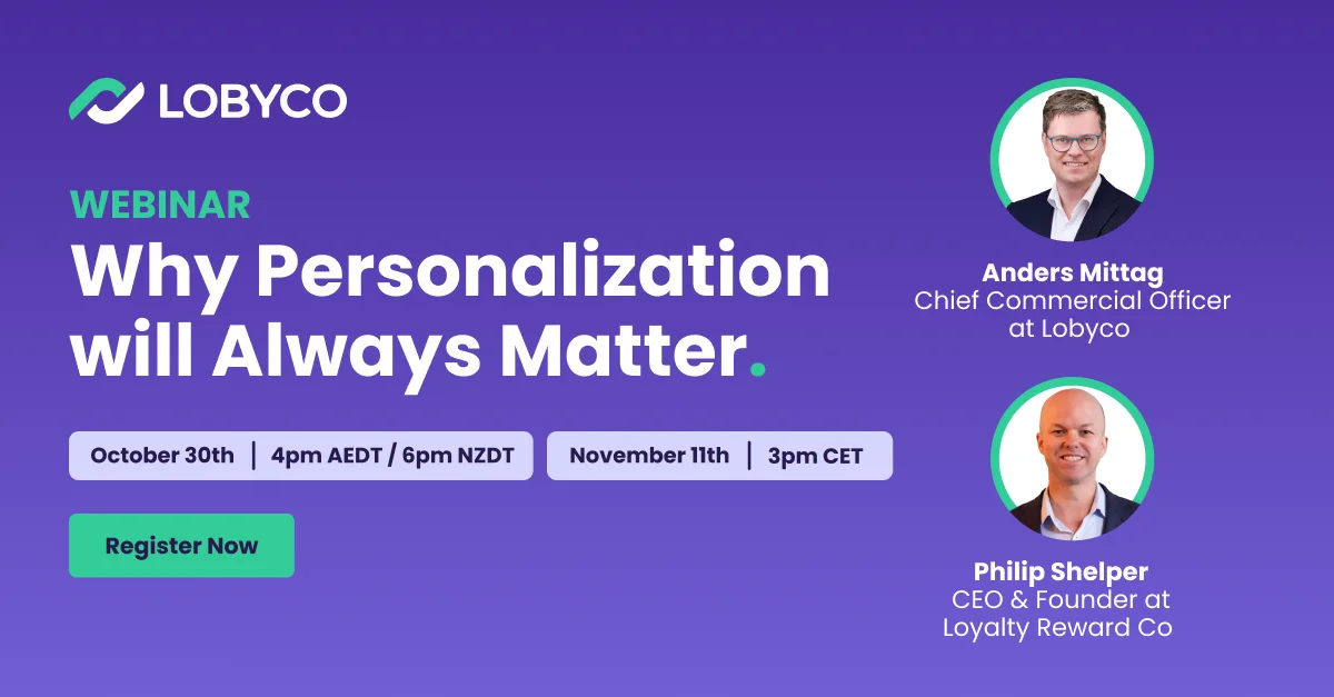 Webinar: Personalization - Lobyco