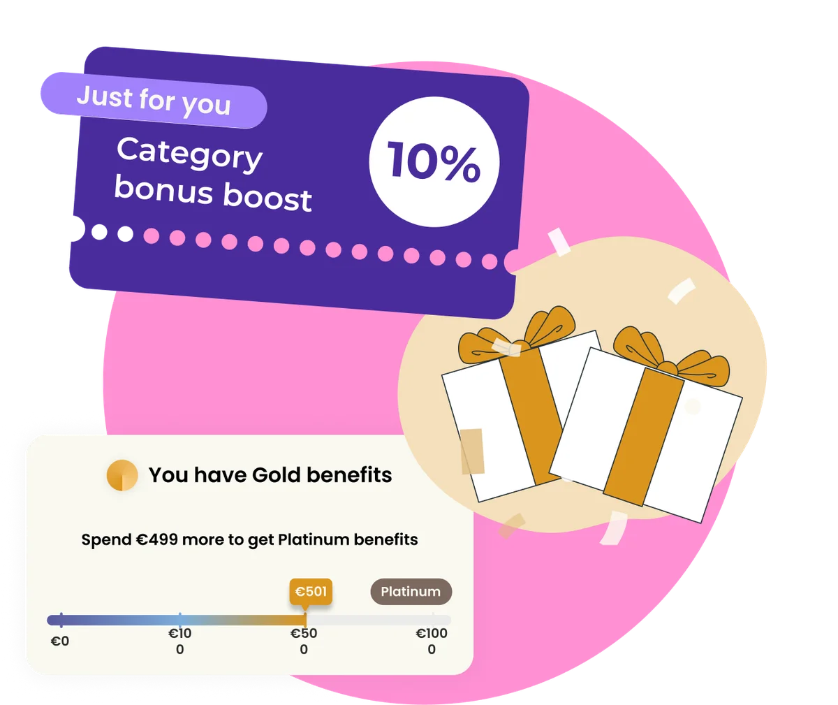 Loyalty & Rewards illustration