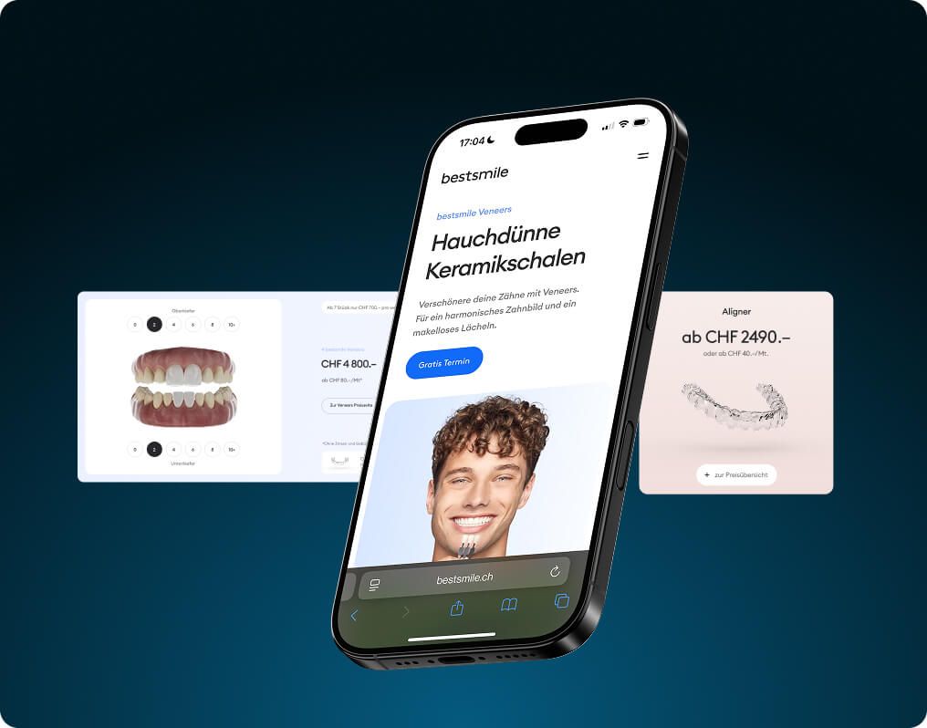 Website von bestsmile