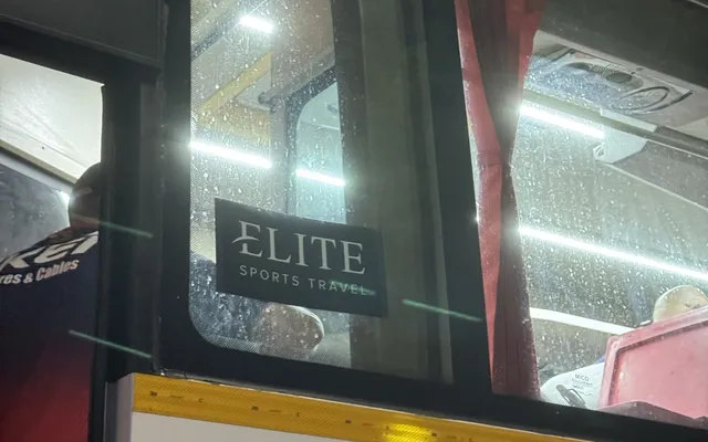 The Elite Sports Travel coach at the IPL Final
