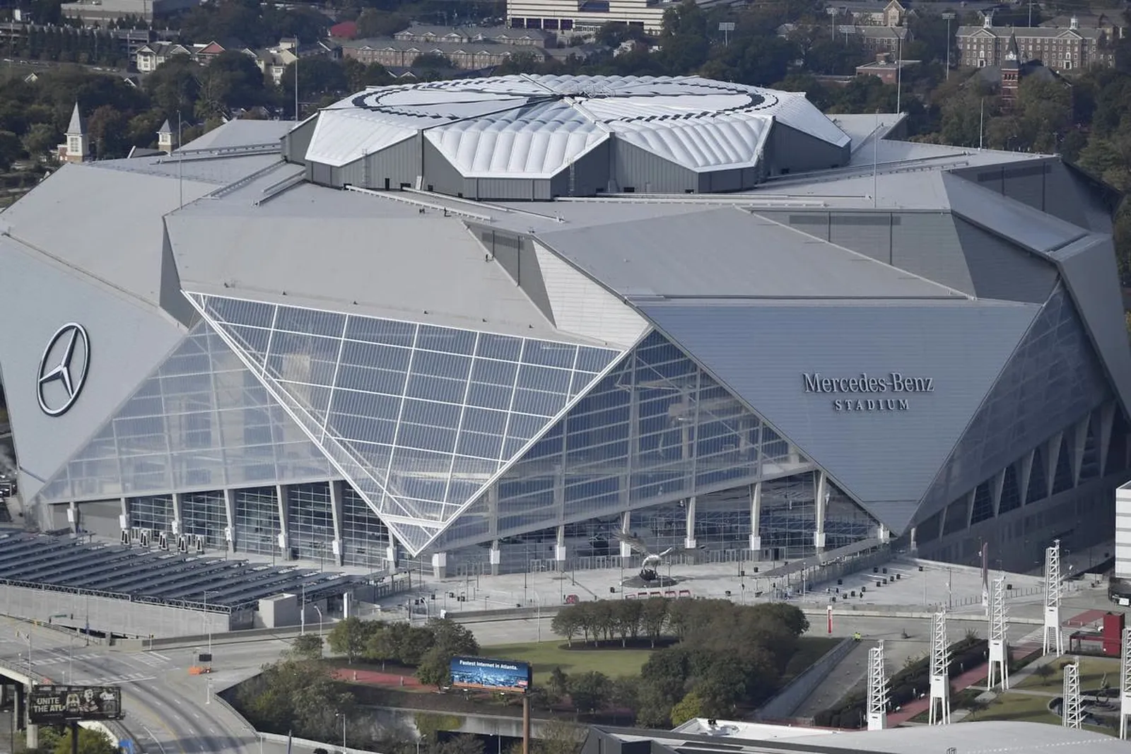 Mercedes-Benz Stadium, Atlanta.
