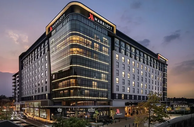 The Johannesburg Marriott Melrose Arch.