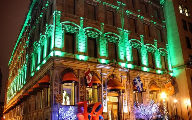A boutique hotel in Old Montréal.