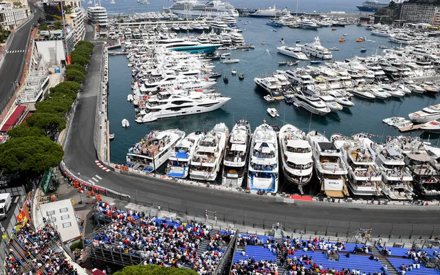 The harbour at Monaco.