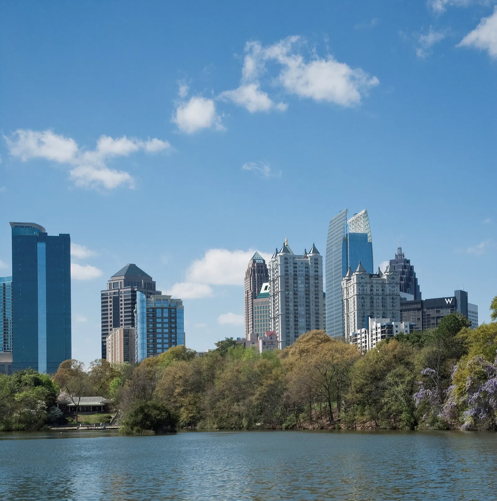 The Midtown Atlanta skyline.