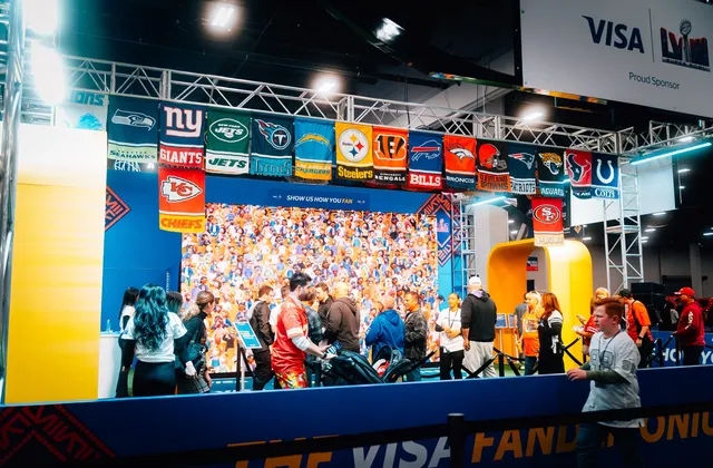 Inside the Super Bowl Experience.