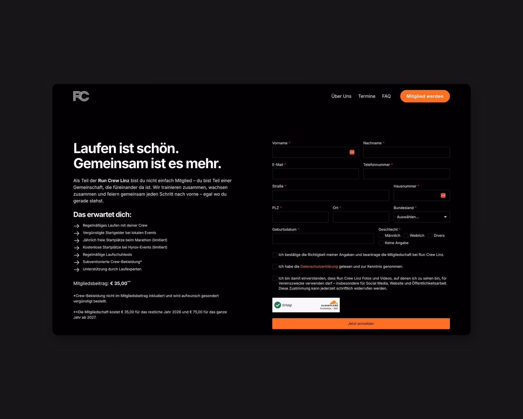 Run Crew Linz — Visual 3