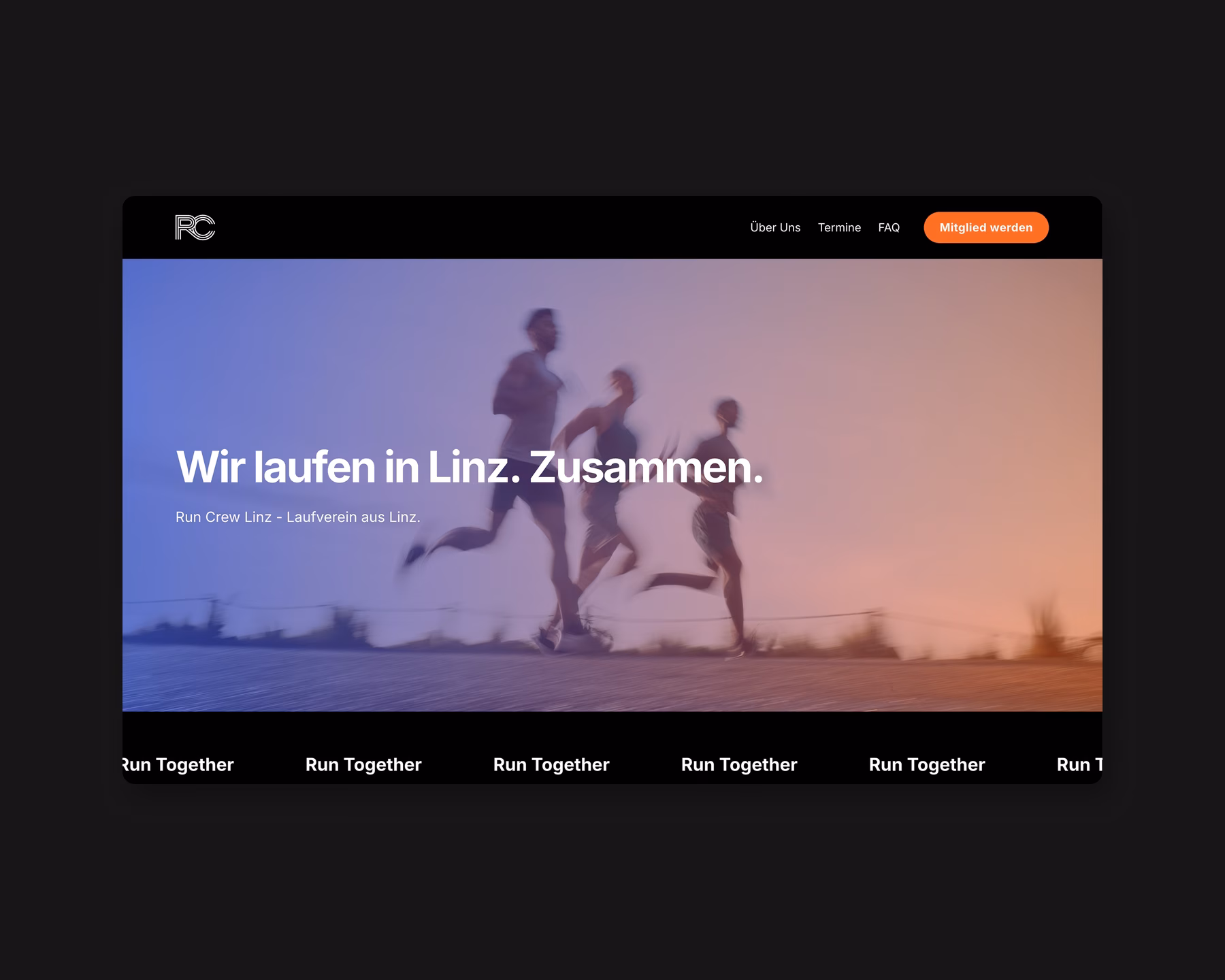 Run Crew Linz — Visual 1