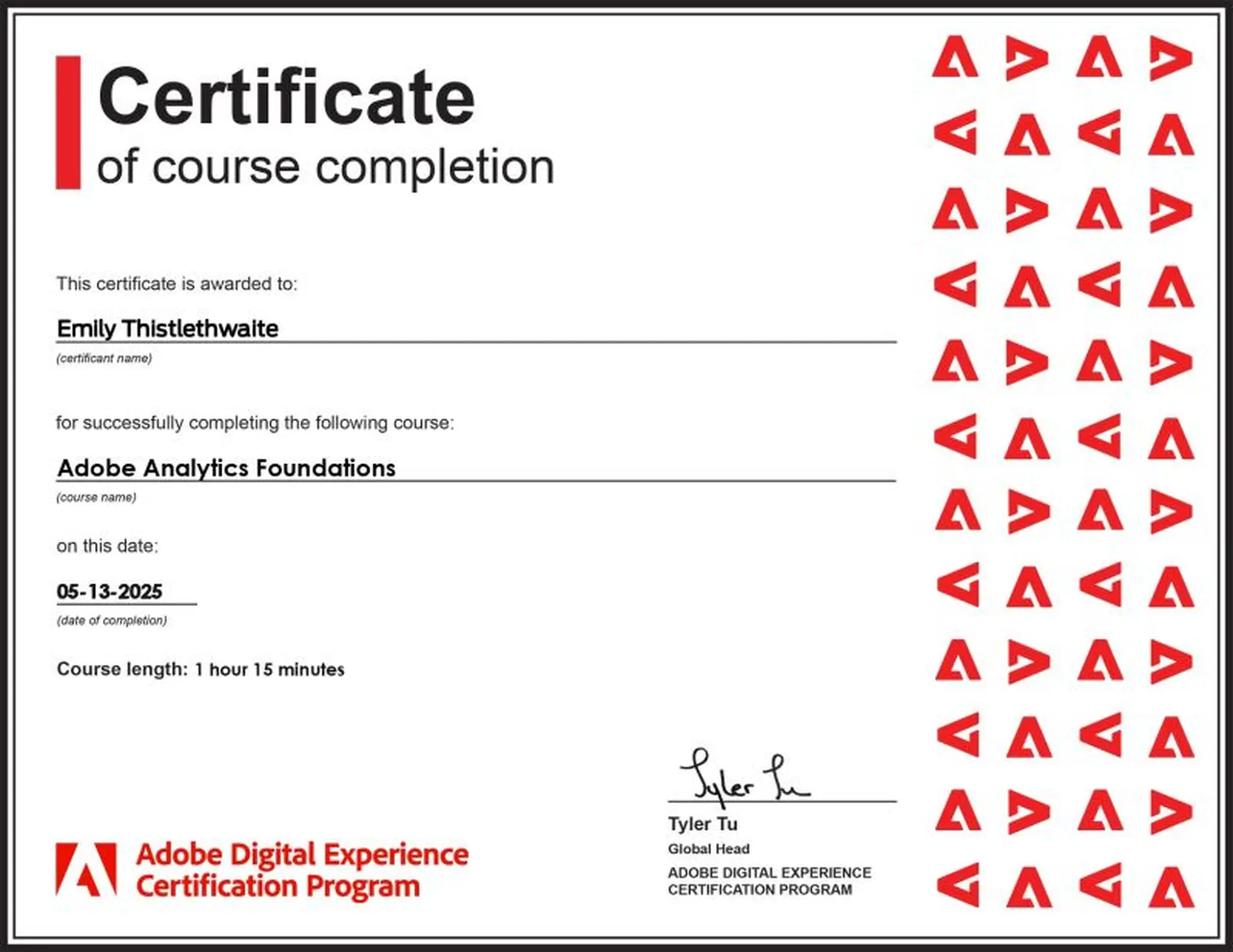 Emily adds Adobe Target and Analytics