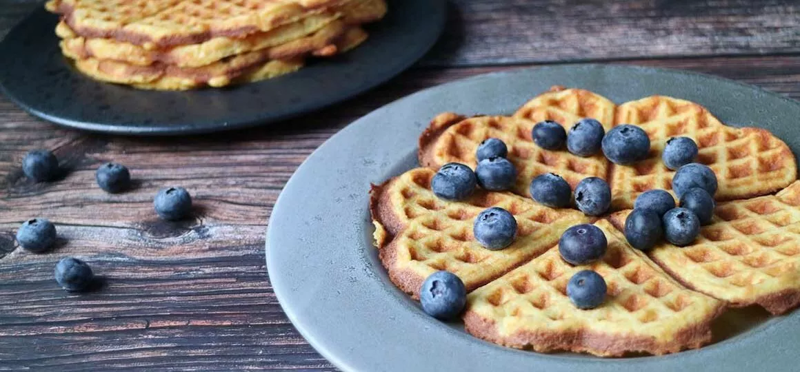 Spröda keto våfflor