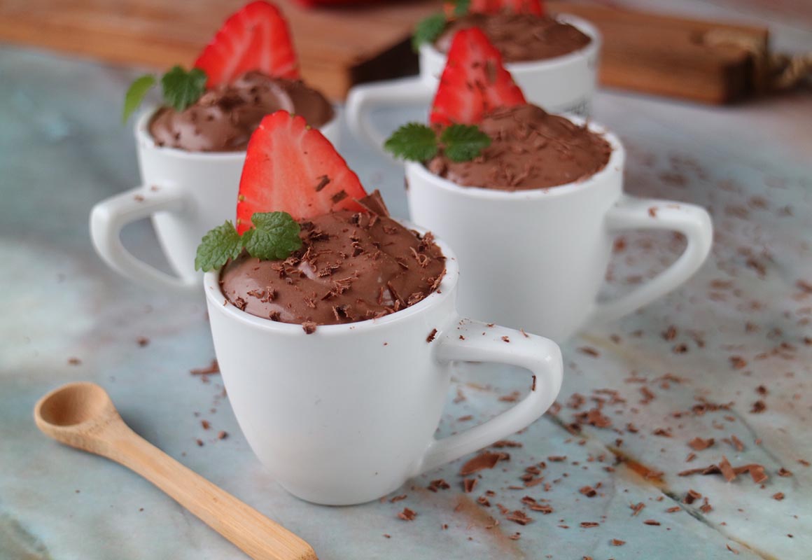 Nyttig chokladmousse