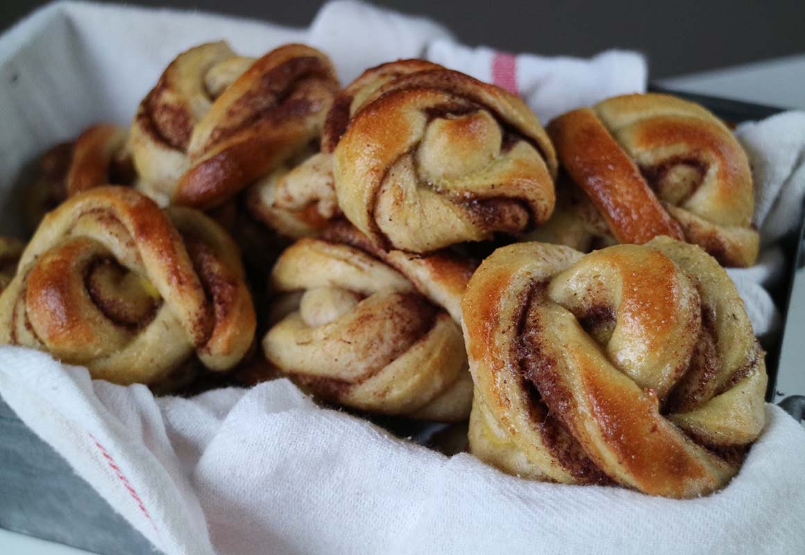 Hälsosamma kanelbullar
