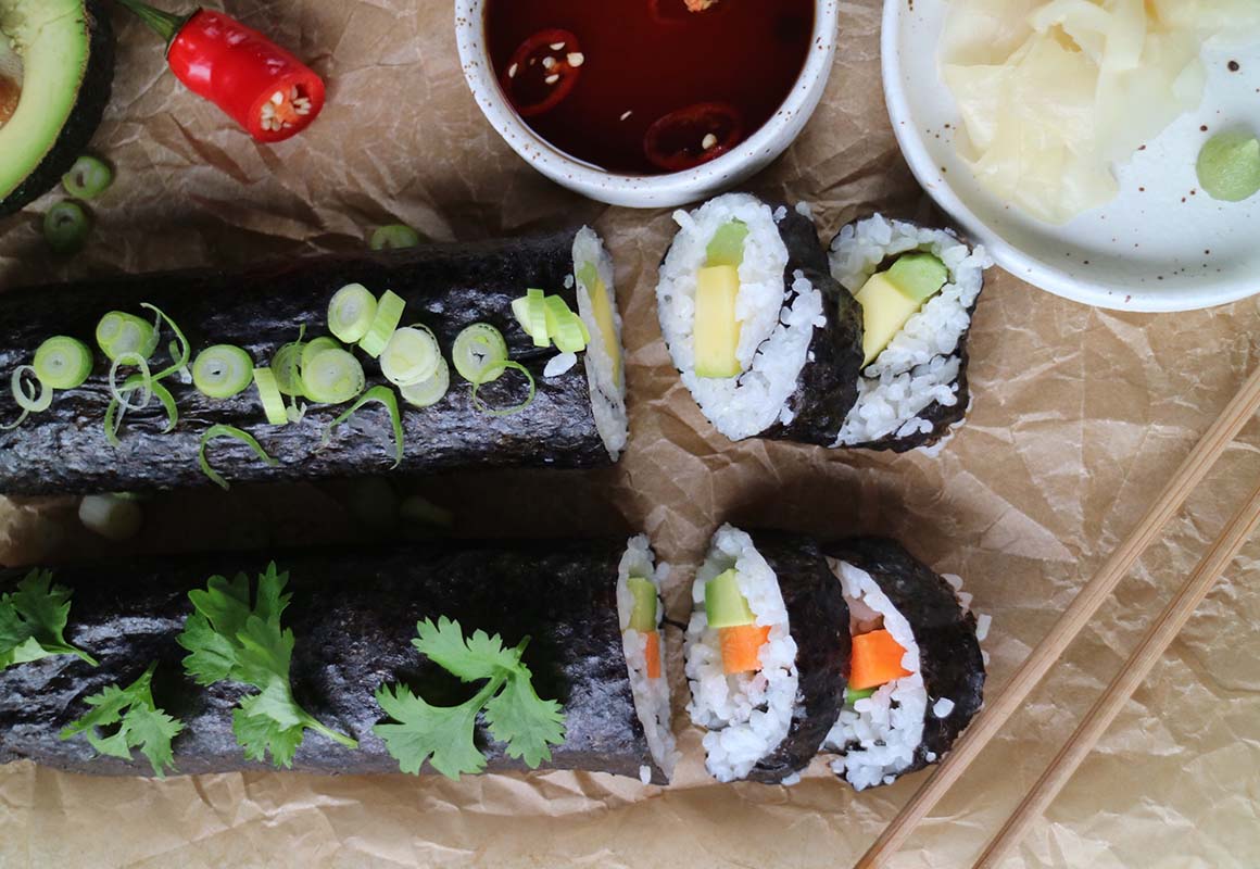 Vegansk sushi