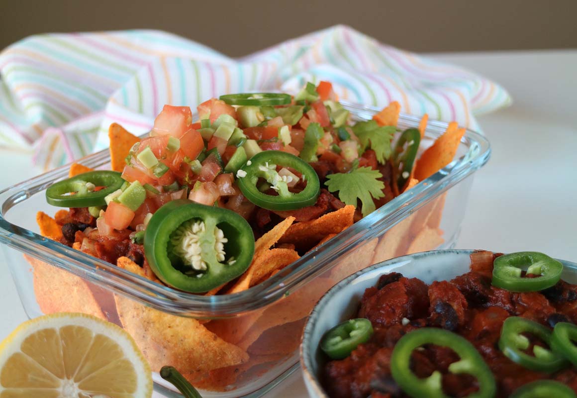 Vegetariska nachos