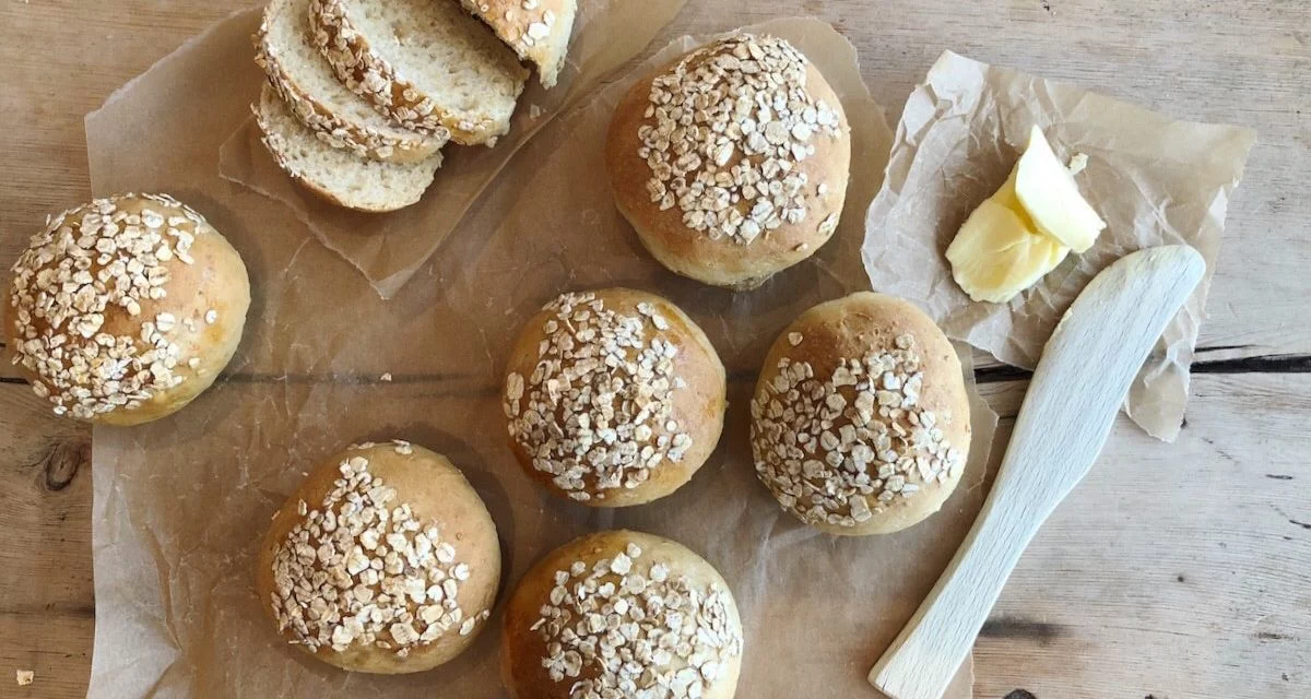 Snabba frukostbullar med havregryn
