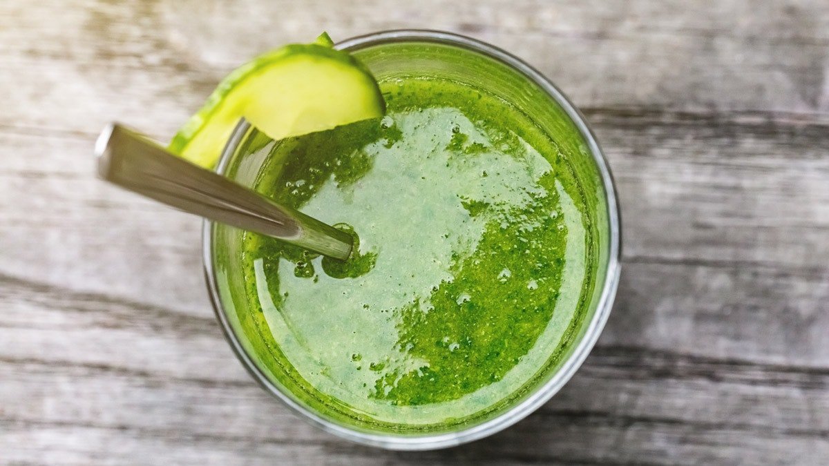 Sunn, grønn smoothie
