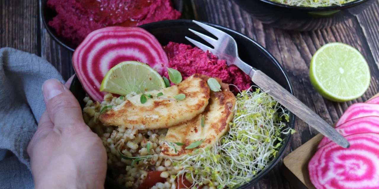 Halloumibowl