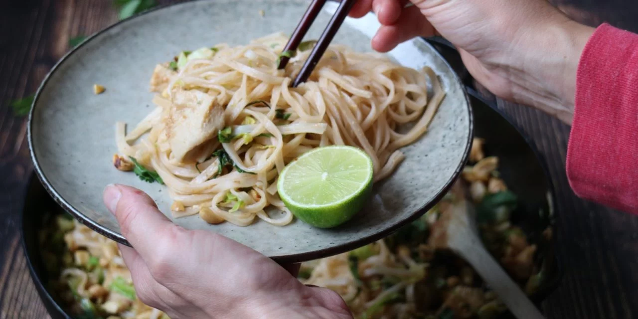 Vegetarisk Pad Thai