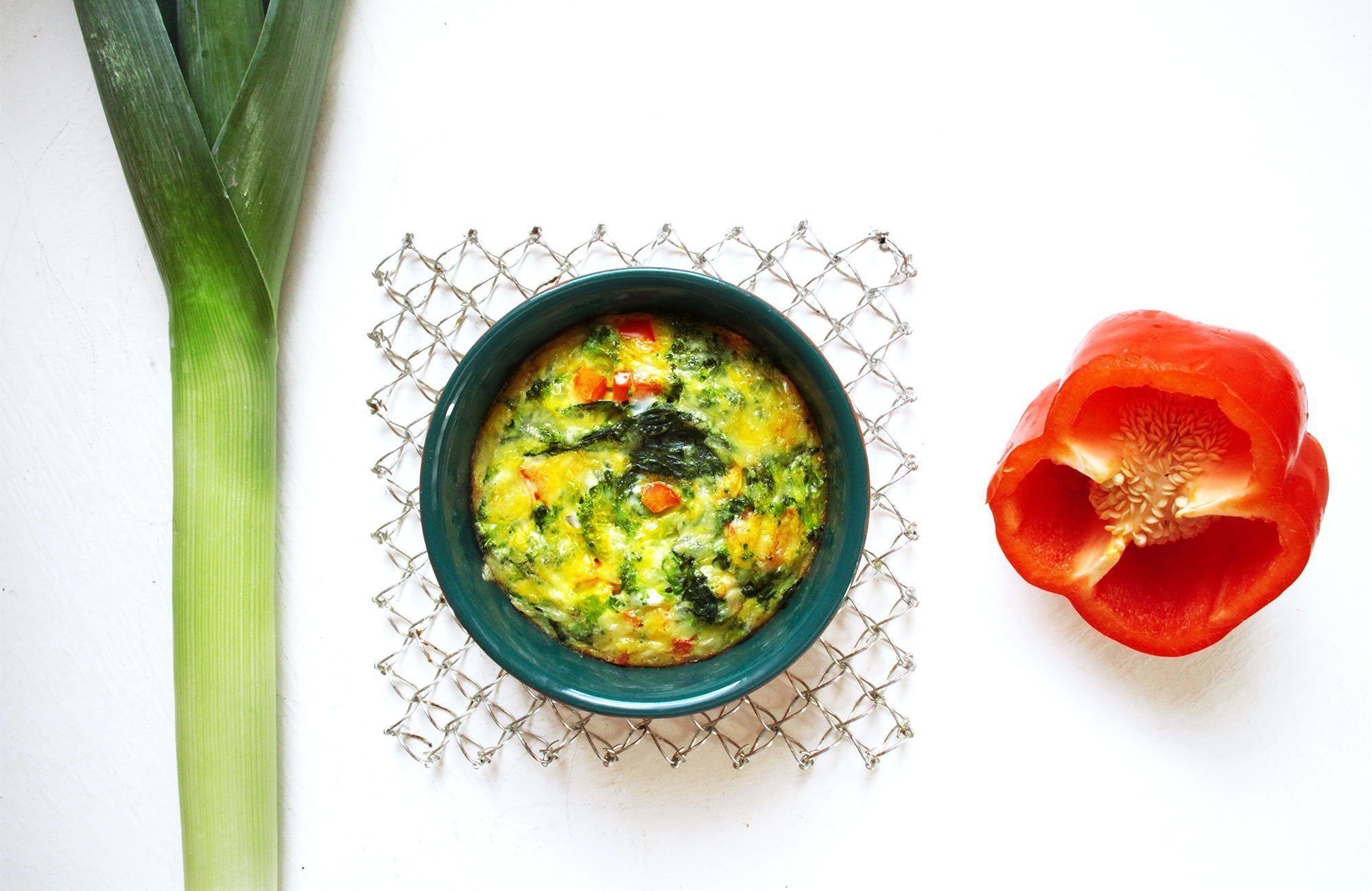 Nyttig omelett i ugn – recept med grönsaker