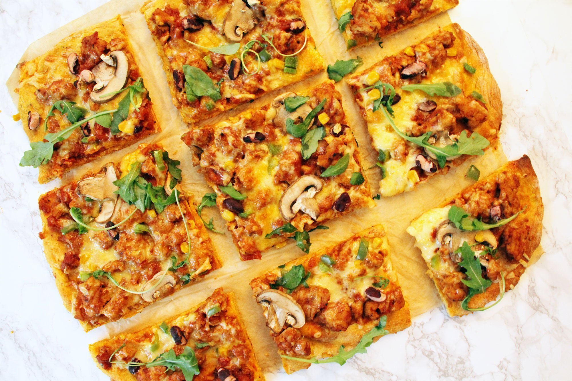 Nyttig pizza – Recept på sötpotatispizza